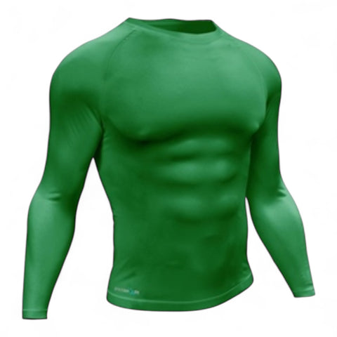 Precision Essential long sleeve base layer Adult Green