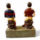 Players Please Irish cigarette resin GAA footballer & Hurley bar figures / Ireland / Vintage