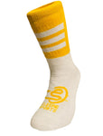 Saffron & White Half Socks