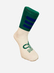 Green & Blue Cleere Half Socks