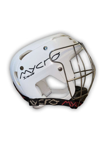 White Mycro Hurling Helmet