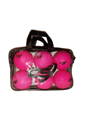 Half Dozen Pink Bullet Ball Carry Pack
