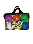 Half Dozen Multi Colour Bullet Ball Carry Pack