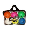 Half Dozen Multi Colour Bullet Ball Carry Pack