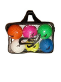 Half Dozen Multi Colour Bullet Ball Carry Pack